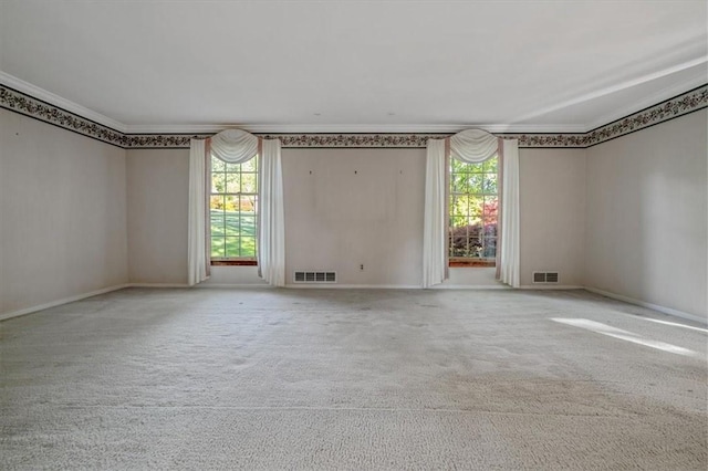 2652 Thorntree Dr, Upper St Clair, PA 15241 - carpeted spare room with ornamental molding and baseboards
