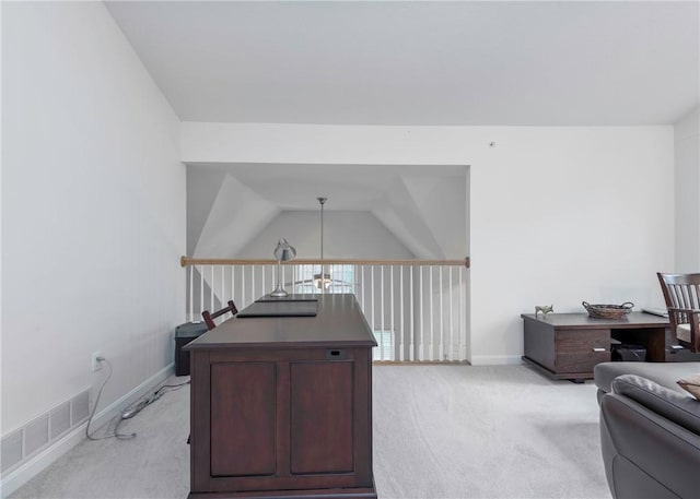 1073 Waterford Ct, North Strabane, PA 15317 - office area featuring light carpet and baseboards