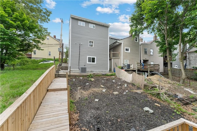 23 Saint Thomas St, South Side, PA 15203 - back of house featuring cooling unit