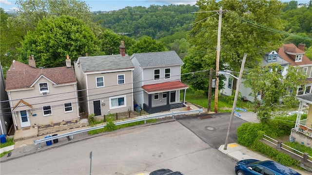 23 Saint Thomas St, South Side, PA 15203 - multi unit property featuring a wooded view and uncovered parking