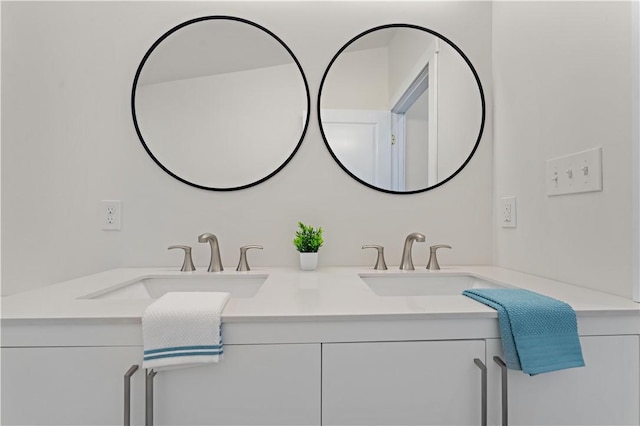 23 Saint Thomas St, South Side, PA 15203 - bathroom featuring double vanity