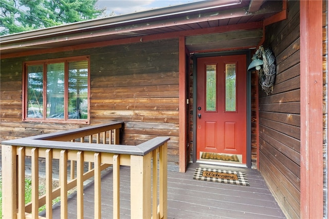 view of property entrance