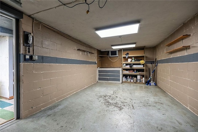 815 Londonderry Dr, Castle Shannon, PA 15234 - basement with concrete block wall