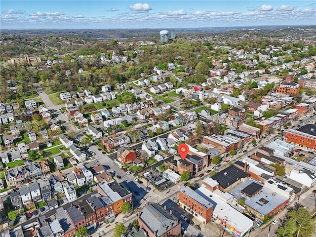 5111 Penn Ave, Garfield, PA 15224 - aerial overview of property's location