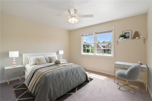 815 Kira Cir, Cranberry Twp, PA 16066 - carpeted bedroom featuring baseboards and ceiling fan