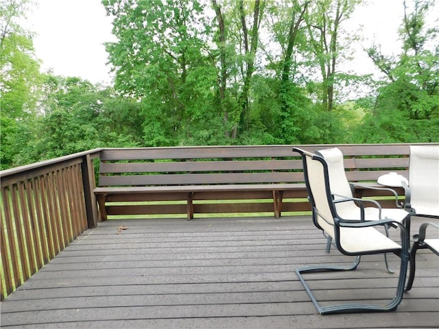 view of deck