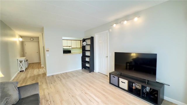 1987 Centurion Dr Unit 107, Forest Hills Boro, PA 15221 - living area with light wood-style flooring and baseboards