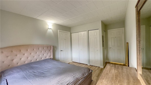 1987 Centurion Dr Unit 107, Forest Hills Boro, PA 15221 - bedroom featuring multiple closets and light wood-style flooring