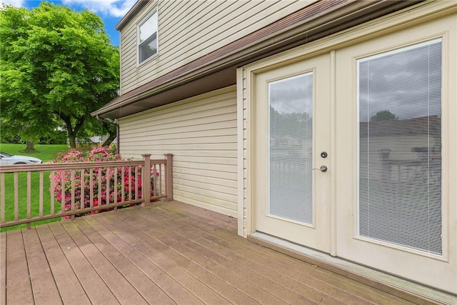 907 3rd St, Baden, PA 15005 - view of wooden deck