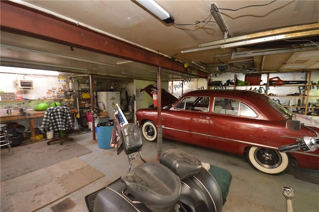 43 Bellevue Ave, West View, PA 15229 - garage featuring a workshop area