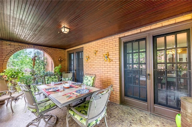 218 Barth Ave, Mt Lebanon, PA 15228 - view of patio featuring outdoor dining space