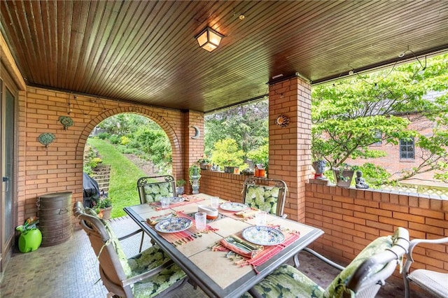 218 Barth Ave, Mt Lebanon, PA 15228 - view of patio featuring outdoor dining area