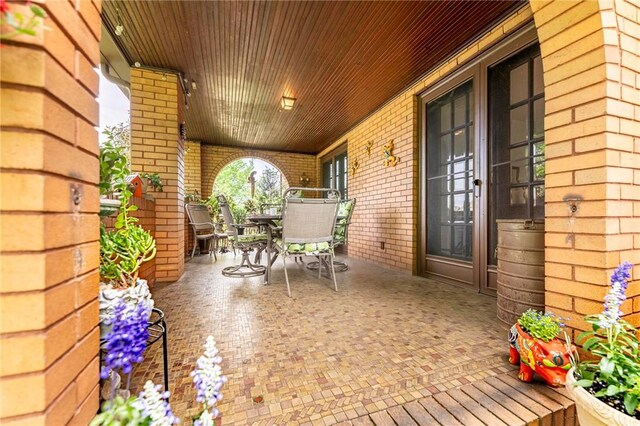 218 Barth Ave, Mt Lebanon, PA 15228 - view of patio with outdoor dining area