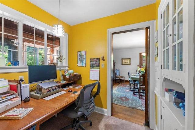 218 Barth Ave, Mt Lebanon, PA 15228 - home office featuring baseboards