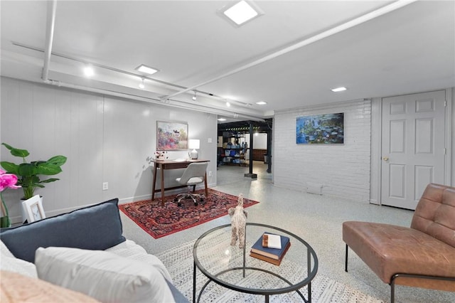 218 Barth Ave, Mt Lebanon, PA 15228 - living room featuring baseboards