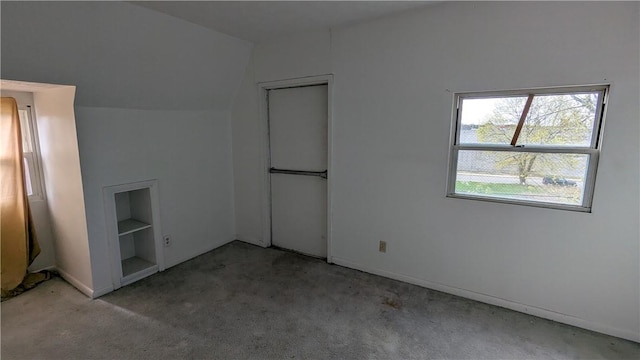 315 Lowell St, East Liberty, PA 15206 - carpeted spare room with lofted ceiling and baseboards