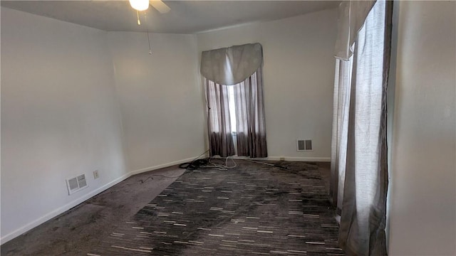 315 Lowell St, East Liberty, PA 15206 - carpeted spare room featuring plenty of natural light, baseboards, and ceiling fan