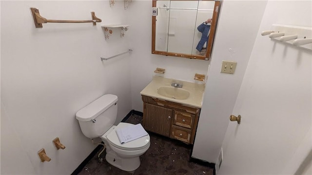 315 Lowell St, East Liberty, PA 15206 - half bathroom featuring toilet and vanity