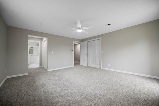 44 Heritage Hills Rd, South Union Twp, PA 15401 - unfurnished bedroom featuring baseboards and light carpet