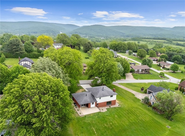 44 Heritage Hills Rd, South Union Twp, PA 15401 - bird's eye view of a mountain backdrop