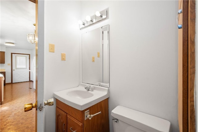 106 Level St, Bentleyville, PA 15314 - half bath featuring toilet and vanity