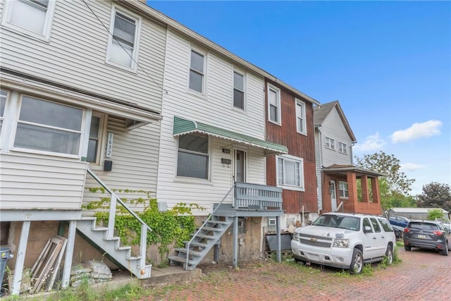 1630 Poplar Way, Braddock, PA 15104 - view of front of home with stairway