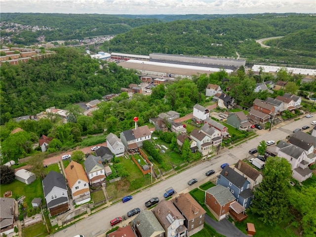 1630 Poplar Way, Braddock, PA 15104 - aerial overview of property's location featuring nearby suburban area and a forest