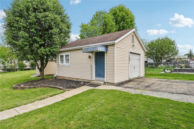 199 Latimer Ave, North Strabane, PA 15363 - view of outbuilding with asphalt driveway and an outbuilding