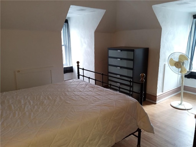 81 Allen St, Allentown, PA 15210 - bedroom with wood finished floors and baseboards