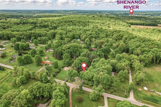 1196 Rutledge Rd, Pymatuning Twp, PA 16154 - bird's eye view of a forest