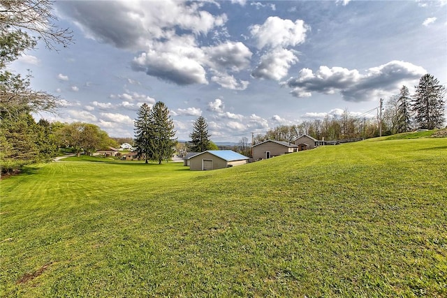 190 W Main St, Donegal Wml, PA 15628 - view of grassy yard featuring an outbuilding