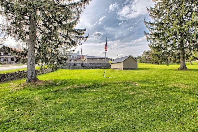 190 W Main St, Donegal Wml, PA 15628 - view of green lawn with an outbuilding