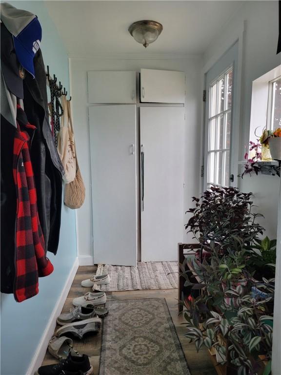 301 Main St, E Mahoning/Marion Ctr, PA 15759 - mudroom with wood finished floors