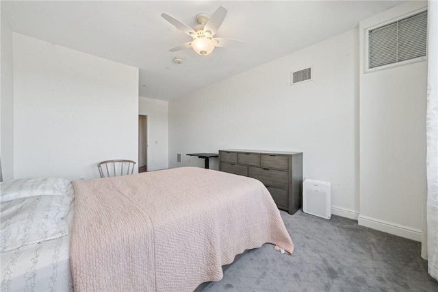 5570 Centre Ave Unit 403, Shadyside, PA 15232 - bedroom featuring carpet, ceiling fan, and baseboards