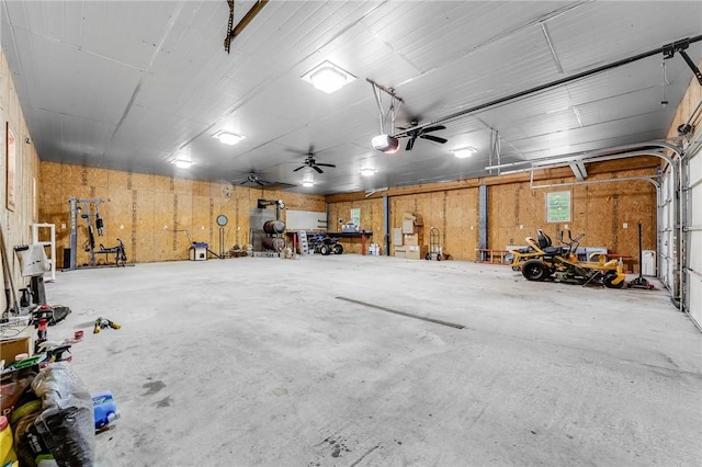431 Mount Morris Rd, Kirby/Mtmorris, PA 15349 - garage with a workshop area and a garage door opener