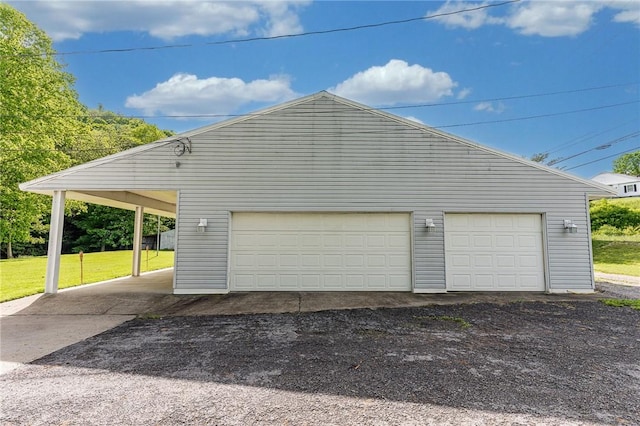 431 Mount Morris Rd, Kirby/Mtmorris, PA 15349 - view of detached garage