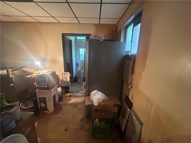 831 Forest Ave, West Homestead, PA 15120 - miscellaneous room with a drop ceiling