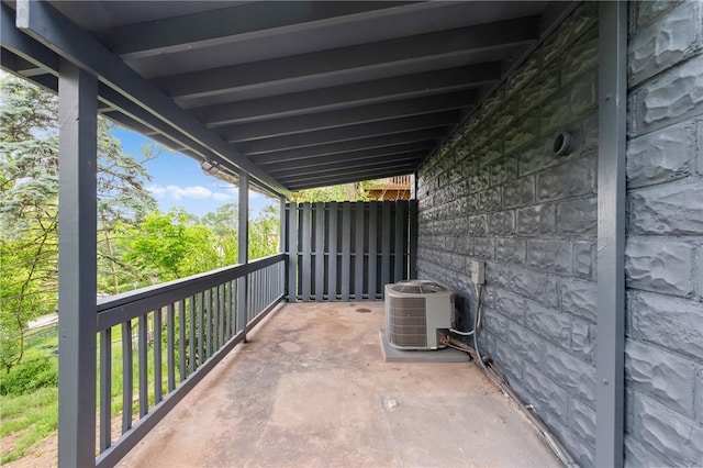 123 Bascom Ave, Observatory Hill, PA 15214 - view of patio featuring cooling unit