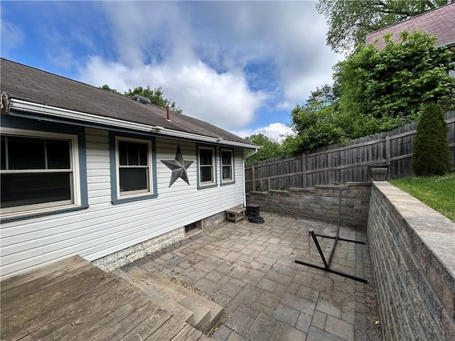 508 Woodside Rd, Forest Hills Boro, PA 15221 - view of patio featuring fence