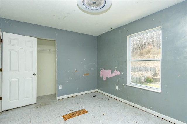 view of unfurnished bedroom