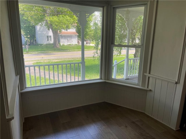 218 S Mercer, Linesville Boro, PA 16424 - view of unfurnished sunroom