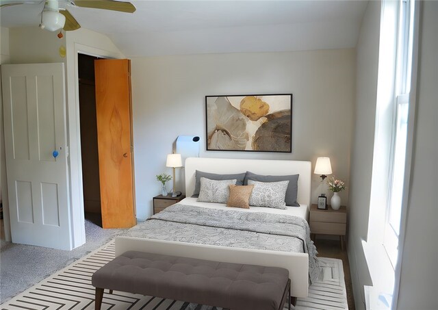218 S Mercer, Linesville Boro, PA 16424 - carpeted bedroom with a ceiling fan