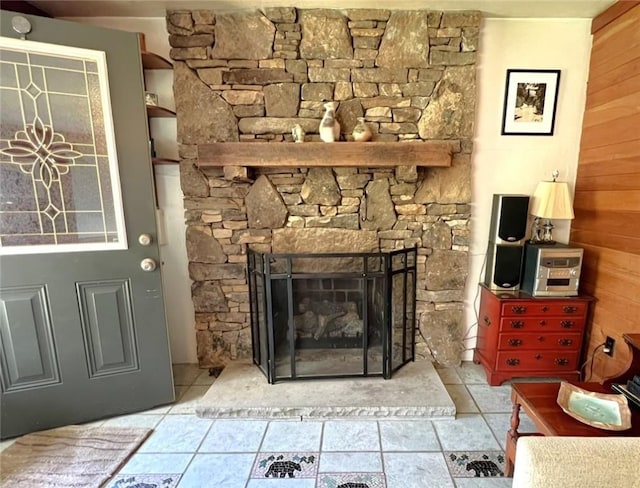 643 Laurel Summit Rd, Jenner Twp, PA 15531 - detailed view of a fireplace and arched walkways
