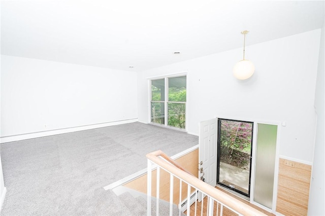 103 Shady Dr, White Twp Ind, PA 15701 - stairway featuring baseboards