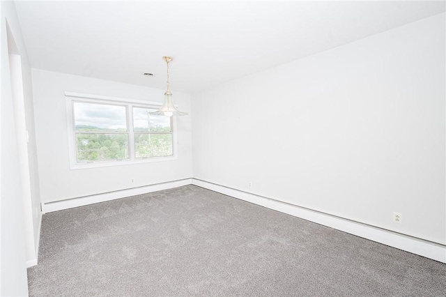 103 Shady Dr, White Twp Ind, PA 15701 - empty room featuring carpet floors and baseboards