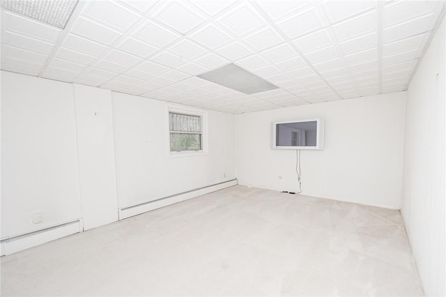 103 Shady Dr, White Twp Ind, PA 15701 - below grade area with baseboard heating
