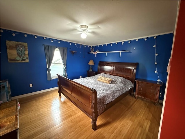 2650 Georgeville Rd, S Mahoning/Plumville, PA 15759 - bedroom with wood finished floors, baseboards, and ceiling fan