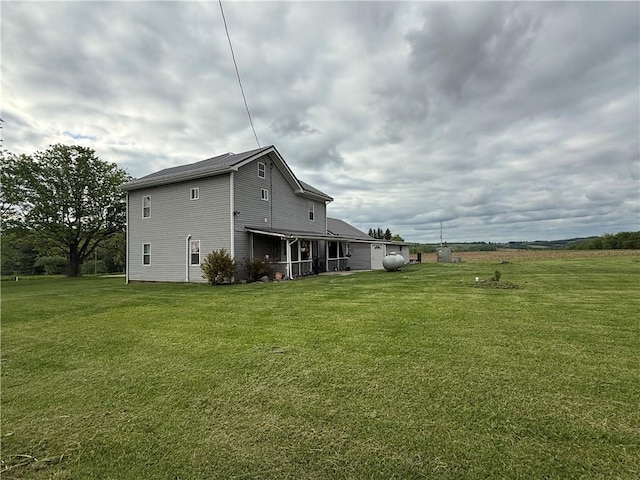 2650 Georgeville Rd, S Mahoning/Plumville, PA 15759 - back of property featuring a lawn