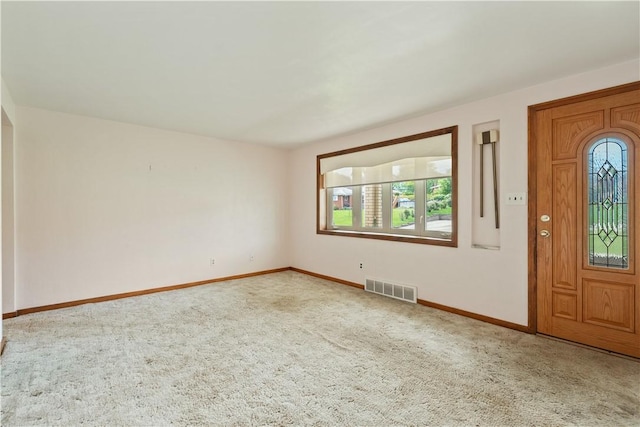 106 High St, Elizabeth Twp/Boro, PA 15037 - carpeted entrance foyer with baseboards