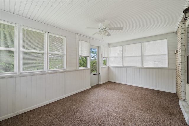 106 High St, Elizabeth Twp/Boro, PA 15037 - unfurnished sunroom with carpet and wooden walls